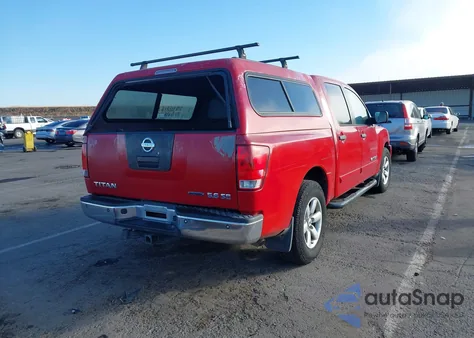 2008 Nissan Titan Se z USA, uszkodzony, nr VIN 1N6BA07D18N334239